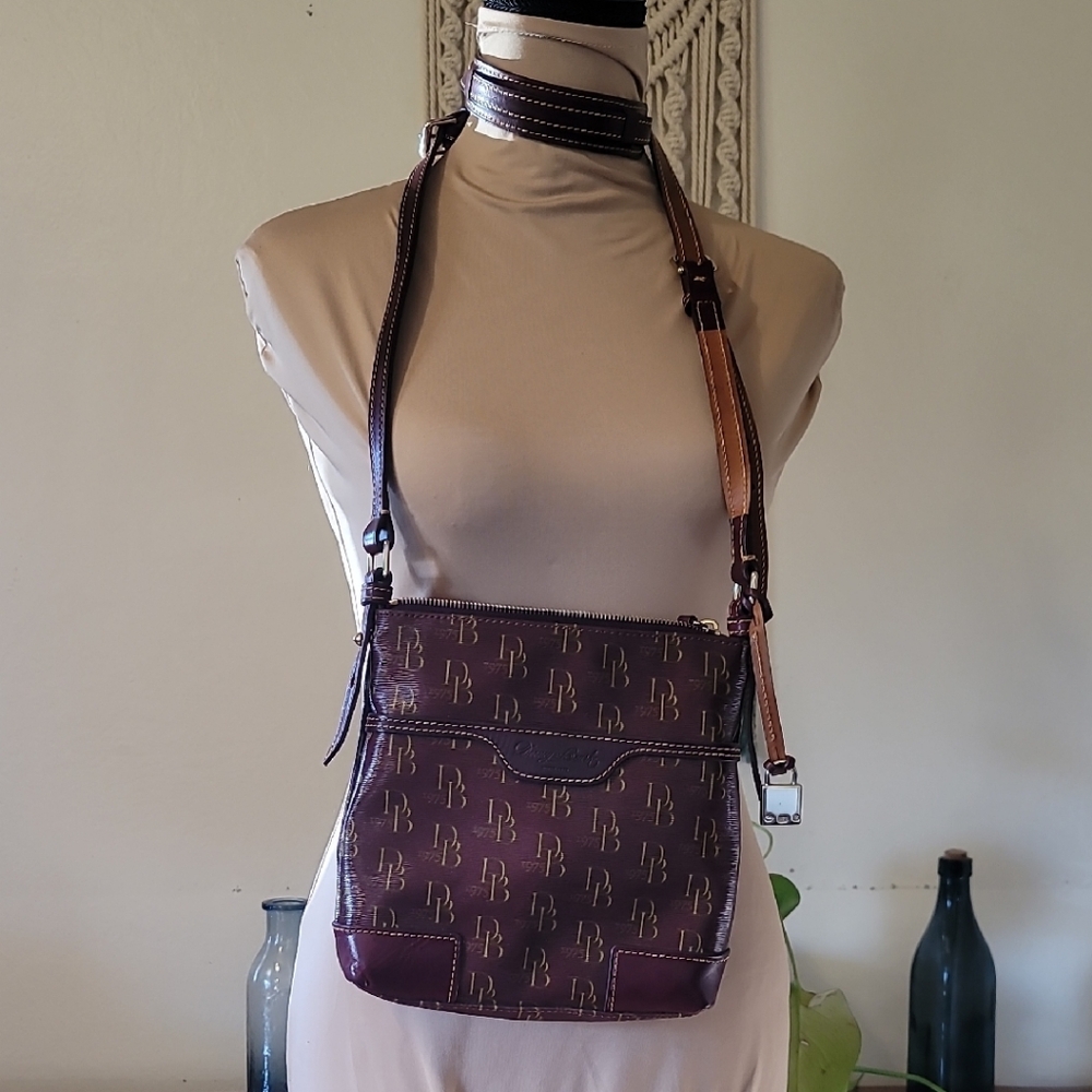 Elegant Purple Crossbody Bag